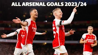 All 38 Arsenal Goals 2023/24 So Far