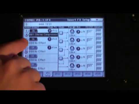 Korg M50 Effect routing - In The Studio with Korg