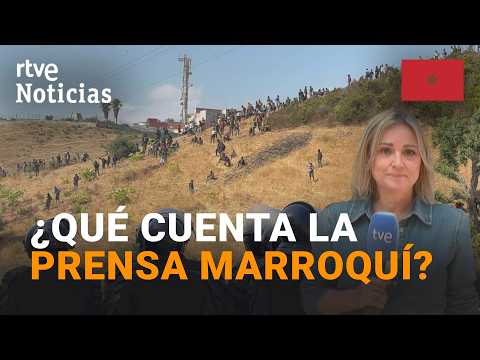 Crisis Migratoria Ceuta | Analizamos los mensajes de la prensa marroquí | RTVE