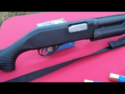 Savage Stevens Model 320 12Ga. at the Range