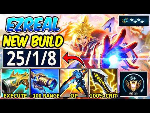 INSANE SEASON 16 EZREAL ONE-SHOT WITH NEW BUILD ~71,000 DAMAGE FULL CRIT - League of Legends