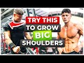 SHOULDER TRAINING 101 / HOW TO GROW BIGGER DELTS