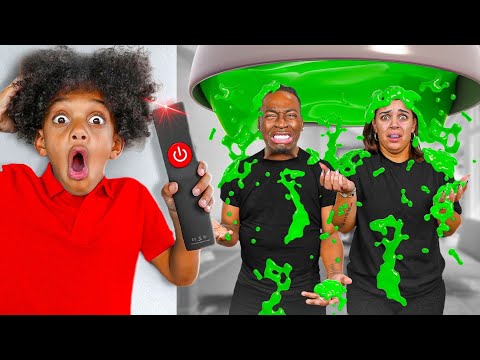 THE PRINCE FAMILY CLUBHOUSE SLIME PRANK **CRAZY REACTION**