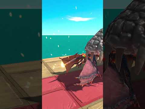 MEGA MOSASAURUS FEEDING - Animal Revolt Battle Simulator