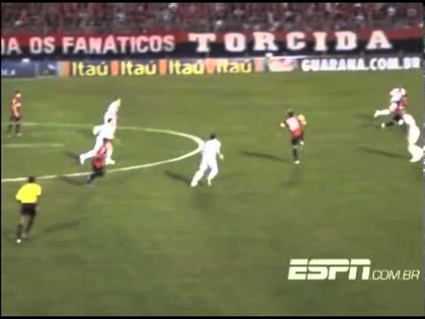 Gol Atlético PR 1 x 0 Portuguesa   Série A Brasileiro 2013