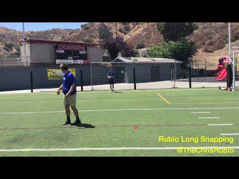 Rubio Long Snapping, Will McBride, Underclassmen Invitational, July 2022