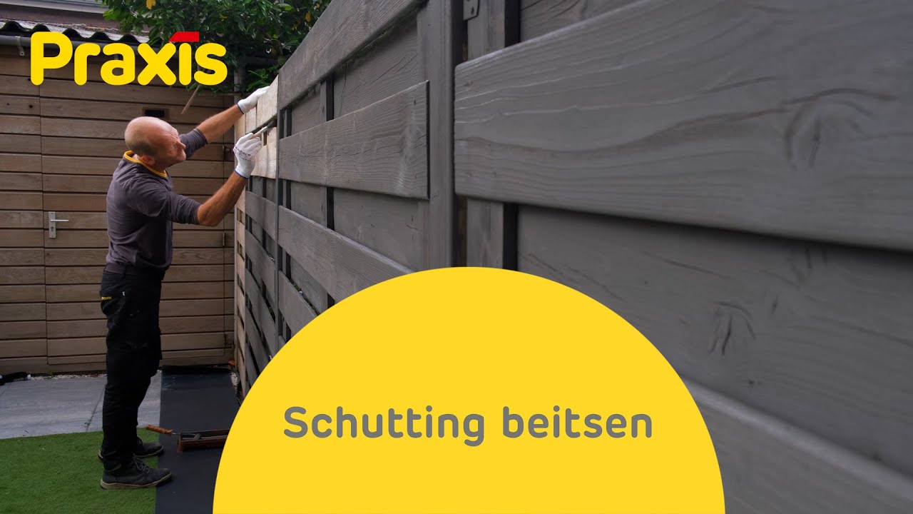 Zelf je schutting beitsen