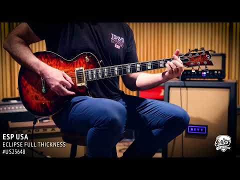 ESP USA Eclipse Full Thickness | Seymour Duncan Custom 14 Set | #US25648