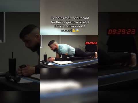 Records That Will Never Be Broken Again 🥇#crazy #interesting #record #plank