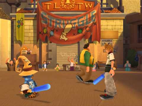 Kingdom Hearts II, English cutscene: 48 - The Deciding Battle - HD 720p