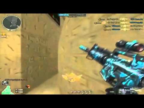 CrossFire Vietnã 2.0 - M4A1-Custom do Aqua Aurora ☆