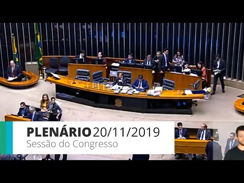 Plenário - Sessão do Congresso - Votação dos vetos 34 a 38 e 41 - 20/11/19 - 15:09