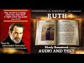 8 | Book of Ruth | Read by Alexander Scourby | AUDIO and TEXT | FREE  on YouTube | GOD IS LOVE!