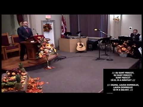 Oct 11 2020 PM Mihai Cabau - Cu multumire inaintea Lui (Ps. 100:1-5)