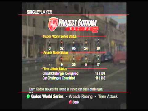 project gotham racing 2 xbox 360 compatibility