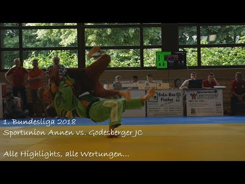 Judo || Bundesliga 2018: Sportunion Annen vs. Godesberger JC (8:6 [80:57])
