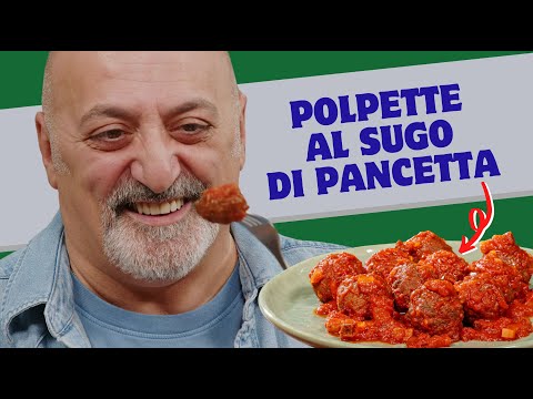 Polpette al sugo di pancetta