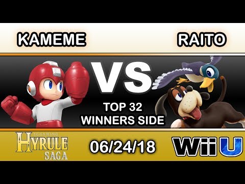 Hyrule Saga - DNG | Kameme (Mega Man) Vs. CND | Raito (Duck Hunt) Top 32 Winners - Smash 4