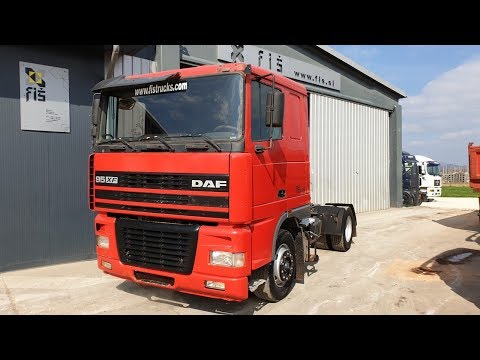 TRUCK DAF XF 95.380 4X2 TRACTOR UNIT FIŠ TRUCKS & MACHINERY SLOVENIA