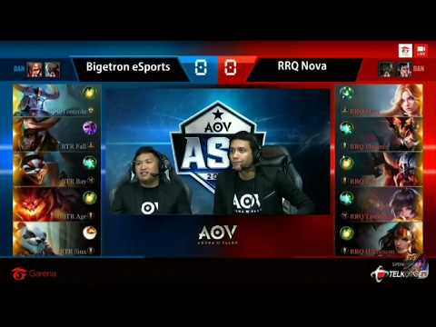 RRQ NOVA vs BIGETRON ESPORTS - Garena AOV ASL Season 1 Game 1