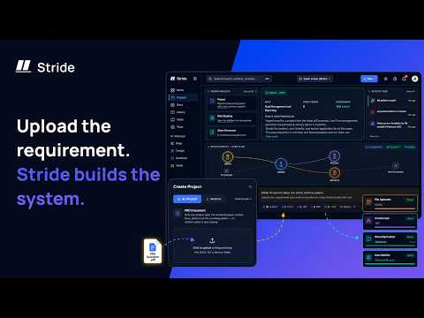 Replace 7 product tools with one AI workspace · Stride