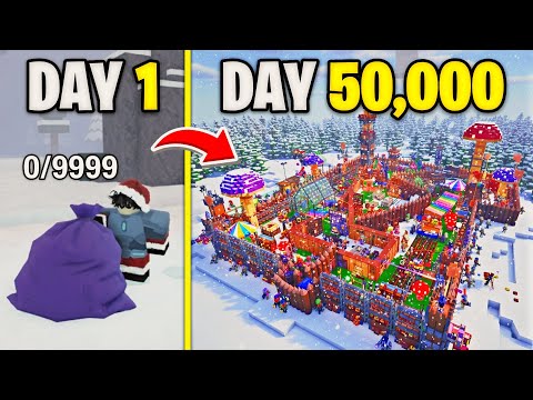 I Built the Most Strongest Base After 50,000 Days in 99 Nights!