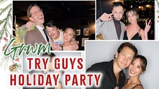 GRWM 💋 Try Guys Holiday Party 2023 | YB Chang Biste
