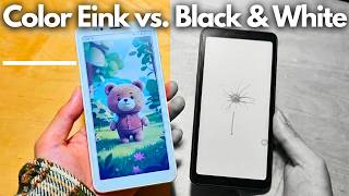 Color E-ink or Black & White E-ink? Choose Carefully! (ePaper Screen Comparison: Pros vs. Cons)