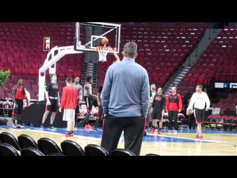 TORONTO RAPTORS TRAINING SESSION in Montréal - 24/10/2014