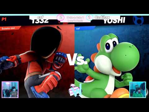 FireThePyro (Mii Brawler/Hero) vs caf (Yoshi/Diddy Kong) Grand Finals WnC HTC #7