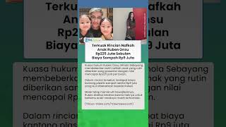 Terkuak Rincian Nafkah Anak Ruben Onsu Rp225 Juta Sebulan, Biaya Sampah Rp9 Juta Bikin Salfok