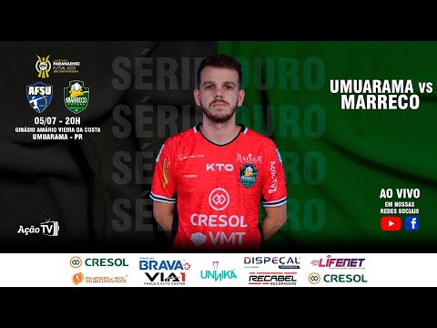 UMUARAMA X MARRECO - 6ª RODADA - 2° TURNO - SÉRIE OURO 2023