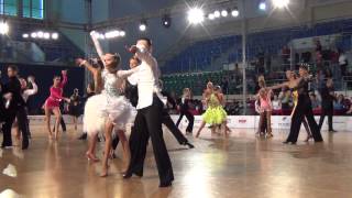Mistrzostwa Polski Elbląg 2014 14-15 Latin 1/16 Rumba 3 Klekowski - Kowalczyk