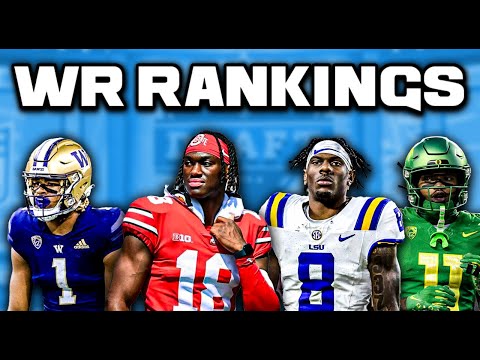 2024 NFL Draft WR Rankings | A Once In A Lifetime Class