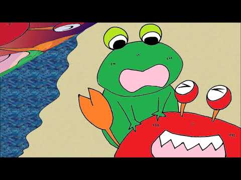 日本文化学科 The Back-riding game of the frog and the crab　かえるとかにのせおいくらべ（17AA071）