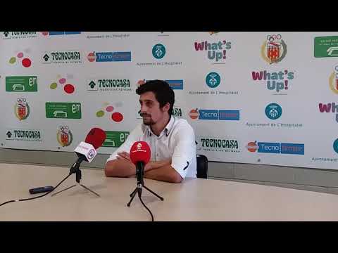 Rueda de prensa de Ripoll C.E. L'Hospitalet  - C.E. Europa