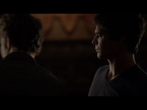 The Vampire Diaries 5x01 Silas and Damon