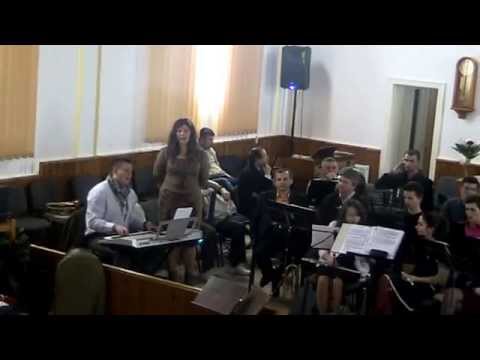 Fanfara CORAM DEO .Dirijor Prof. Dan Miculit. Din cer se-aude. Duet.