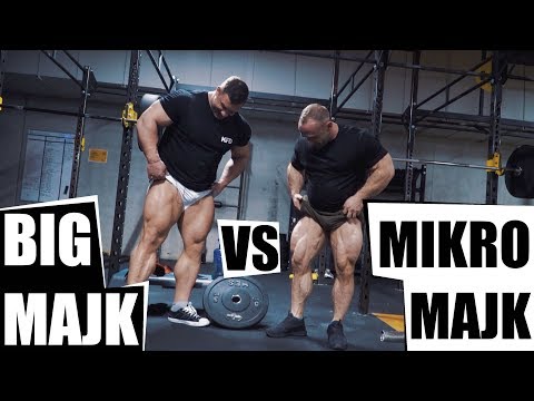 BIG MAJK NAMAWIA MAŁEGO NA POWERBUILDING