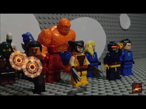LEGO Avengers Endgame - Portals Scene - Final Battle