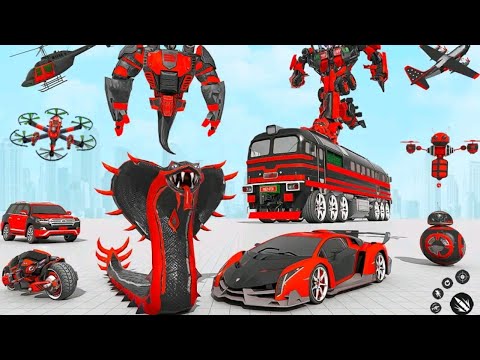Snake Transformer Robot : Snake Car Robot Transformation Game | Android iOS Gameplay