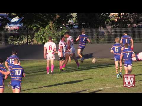 2017 Newcastle RL Round 12 1st Grade Highlights - South Newcastle v Lakes United Seagulls