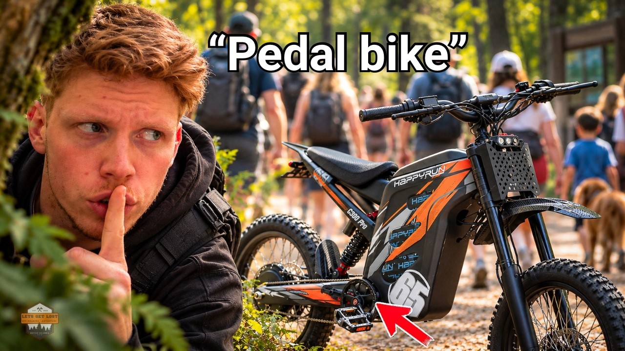 Riding Forbidden Trails on the Sneakiest Budget E-moto...
