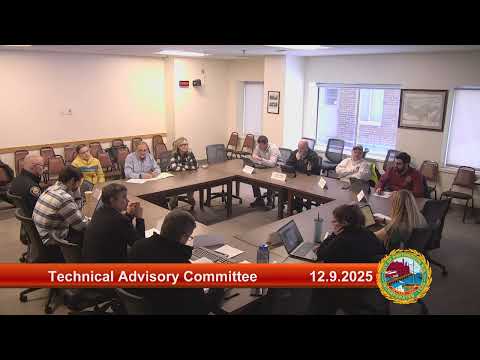 12.9.2025 Technical Advisory Committee Work Session