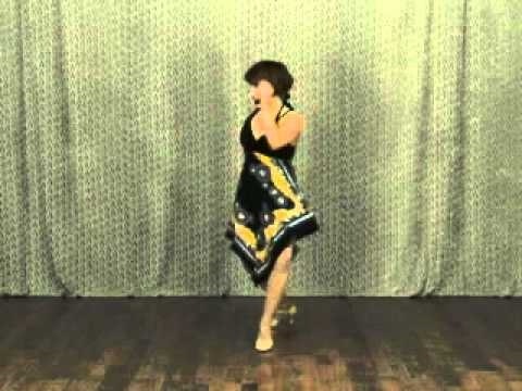 Cotton Club Swivel - Jazz (vernacular) Dance Lesson, Evita Arce #1132