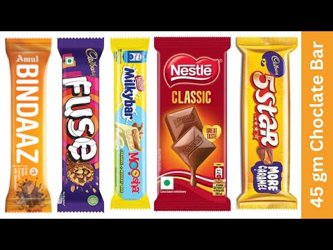 Amul Bindaaz vs Cadbury Fuse vs Milkybar vs Nestle Classic vs 5Star Unboxing #chocolate #choclate