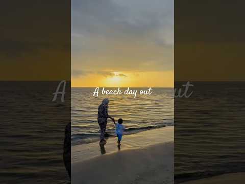 My son's favourite place in the whole world_📍Calicut beach 🌊🐋🌧️#sea #shorts #beach