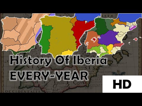 (Very) Detailed History of Iberia - Timeline HD: Stone Age-Modern Age (1.2 Million BCE - 2021 CE)