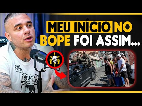 NO BOPE FIZ ISSO PARA TER RESPEITO...  | SGT BRITTO - CAVEIRA BOPE RJ | CopCast