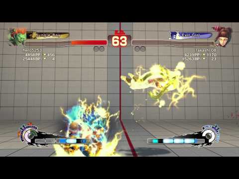 SSFIVAE~ Blanka (hero5253) vs. Juri (Takashi 08) HD